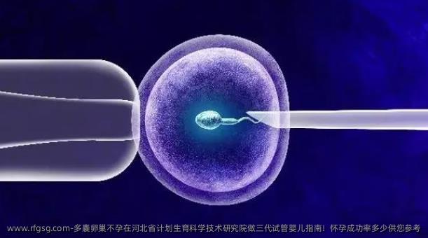 多囊卵巢不孕在河北省计划生育科学技术研究院做三代试管婴儿指南！怀孕成功率多少供您参考