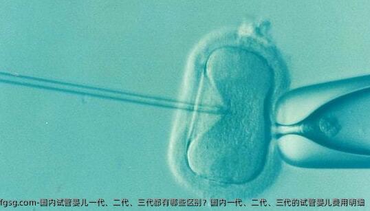 国内试管婴儿一代、二代、三代都有哪些区别？国内一代、二代、三代的试管婴儿费用明细